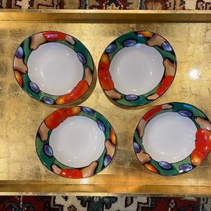 Misono Tuscany‎ 92 Set of 4 Oval Soup/Cereal Bowls SOOJIN CHOI